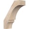 Ekena Millwork 5 1/2"W x 14"D x 18"H Balboa Smooth Knee Brace, Douglas Fir BRC06X14X18BOA00SDF - alternate 1